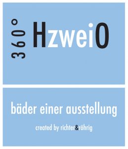 Logo 360°HzweiO Bäderausstellungen